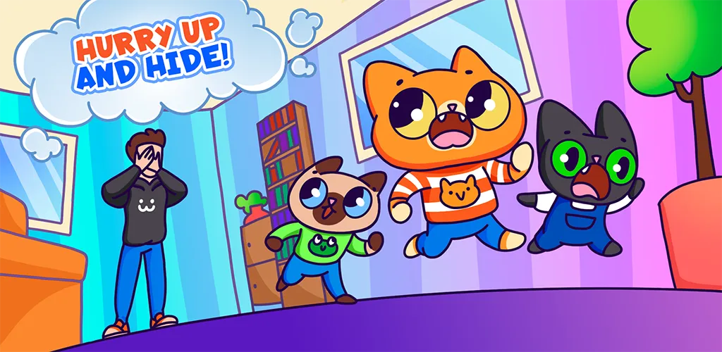 Simba Hide&Seek [MOD: без рекламы и все уровни открыты] (Бесплатно / APK) — скриншот 3