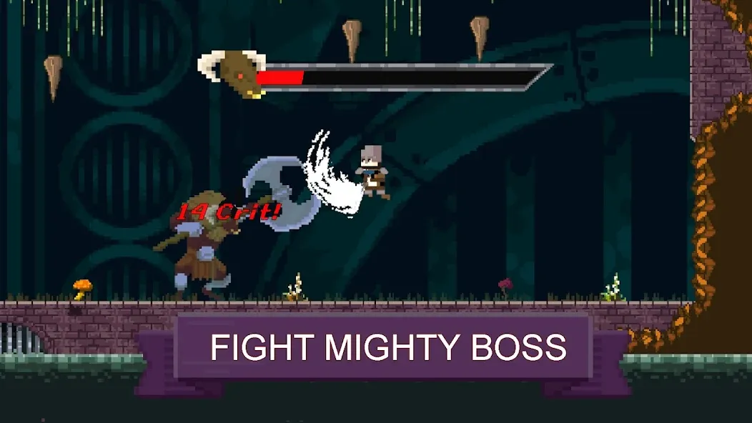 Скачать Rune Sword: Action Platformer [MOD: безлимитные деньги и энергия] на телефон — скриншот 2
