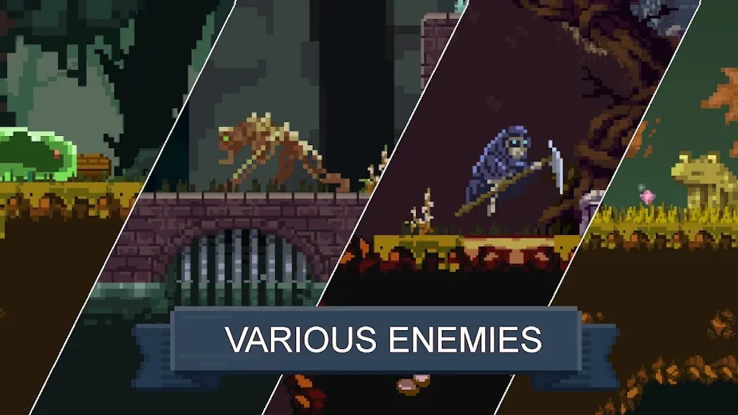 Скачать Rune Sword: Action Platformer [MOD: безлимитные деньги и энергия] на телефон — скриншот 4