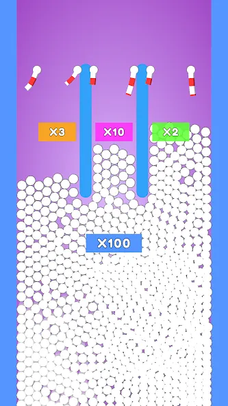 Balls and Ropes: Cut 'n Bounce [MOD: безлимитные монеты и подсказки] (Бесплатно / APK) — скриншот 3