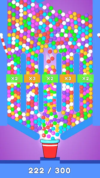 Balls and Ropes: Cut 'n Bounce [MOD: безлимитные монеты и подсказки] (Бесплатно / APK) — скриншот 4