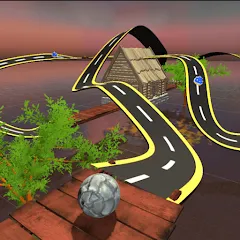 Imbalance: Ball Balancing Game [MOD: без рекламы и все уровни открыты] на Андроид