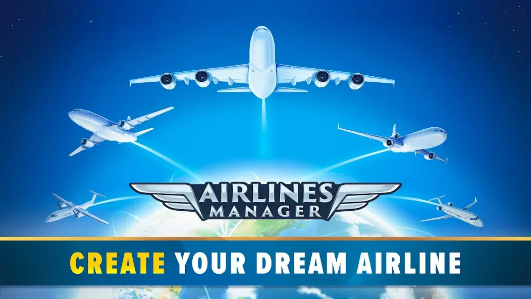 Airlines Manager: Plane Tycoon [MOD: безлимитные деньги и все самолеты открыты] последняя версия — скриншот 1