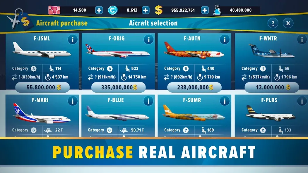 Airlines Manager: Plane Tycoon [MOD: безлимитные деньги и все самолеты открыты] последняя версия — скриншот 3