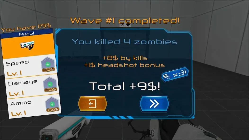 Взломанная Portal Maze 2 game 3D aperture [MOD: бесконечные подсказки и уровни] на Андроид — скриншот 5