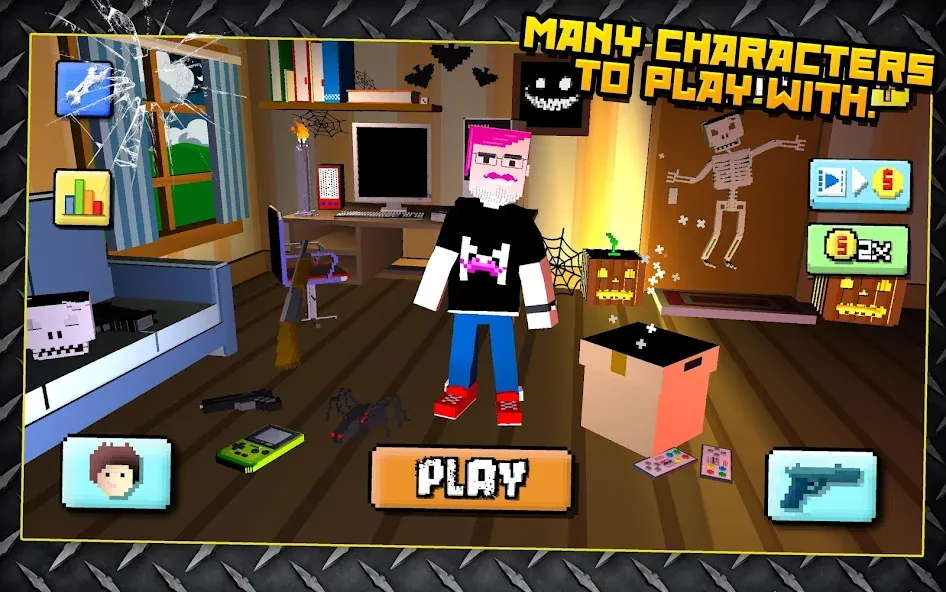 Zombie Breakout: Blood & Chaos [MOD: безлимитные патроны и ресурсы] (Бесплатно / APK) — скриншот 1