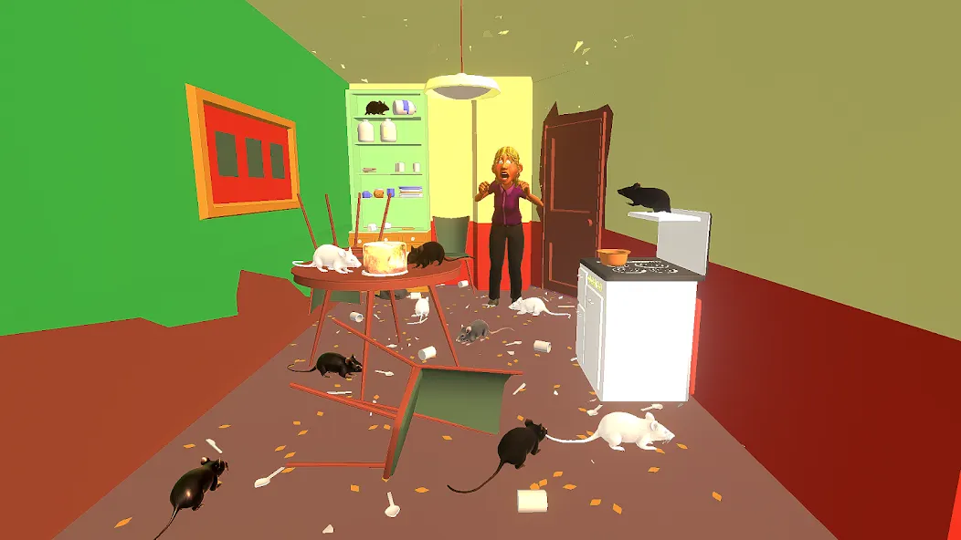 Скачать Rat Game & Mouse Simulator [MOD: безлимитные деньги и ресурсы] на телефон — скриншот 1
