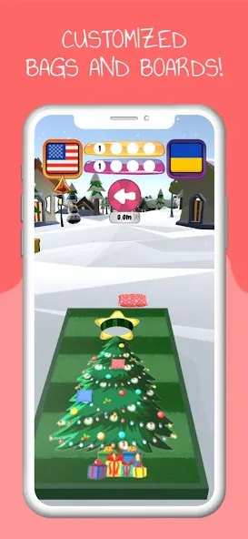 Cornhole 3D: Nations League [MOD: безлимитные монеты и открыты все страны] последняя версия — скриншот 4