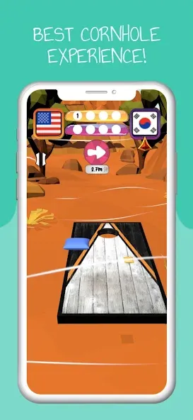 Cornhole 3D: Nations League [MOD: безлимитные монеты и открыты все страны] последняя версия — скриншот 5