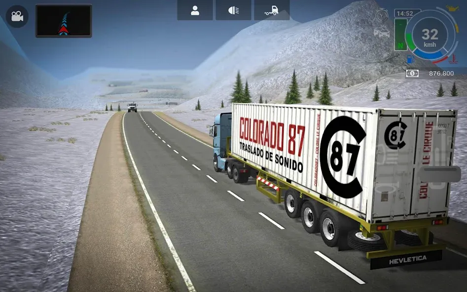 Взломанная Grand Truck Simulator 2 [MOD: безлимитные деньги и топливо] на Андроид — скриншот 4