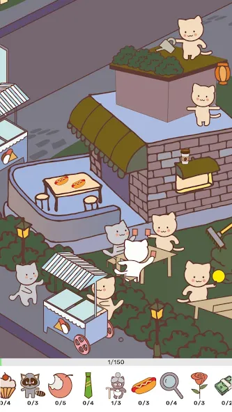 Взломанная Findy! Cats [MOD: много подсказок и жизней] на Андроид — скриншот 4