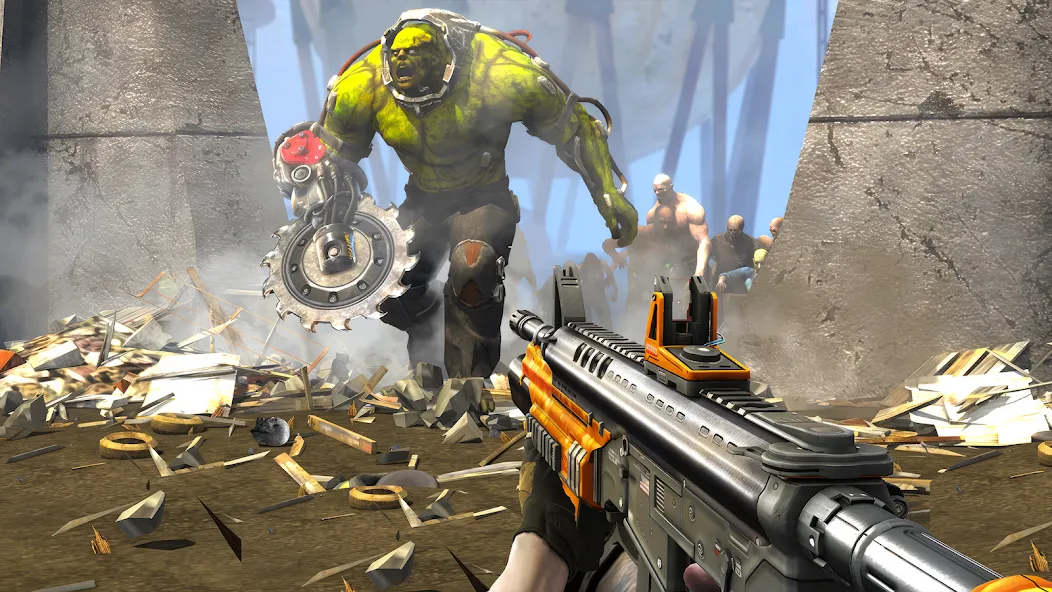 Скачать Zombie Apocalypse: Doomsday-Z [MOD: безлимитные ресурсы и оружие] на телефон — скриншот 2
