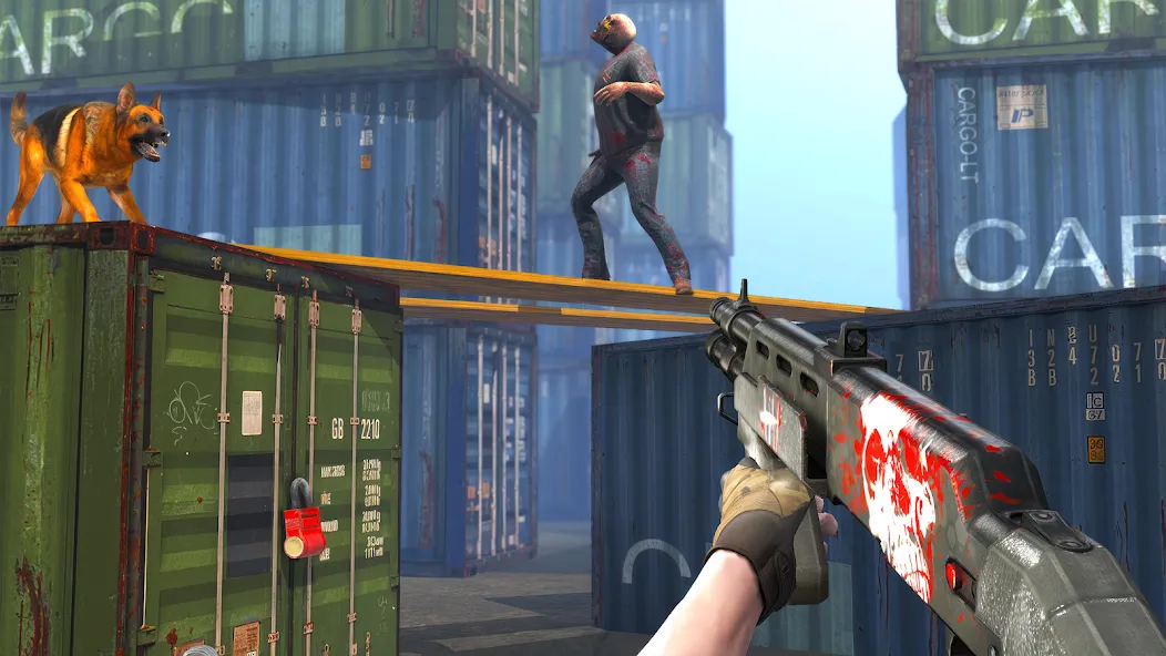 Скачать Zombie Apocalypse: Doomsday-Z [MOD: безлимитные ресурсы и оружие] на телефон — скриншот 4