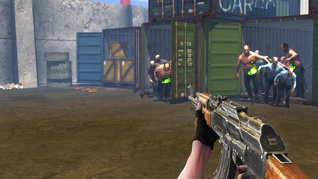 Скачать Zombie Apocalypse: Doomsday-Z [MOD: безлимитные ресурсы и оружие] на телефон — скриншот 5