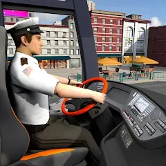 Скачать City Coach Bus City Bus Games [MOD: безлимитные деньги и все автобусы открыты] на телефон