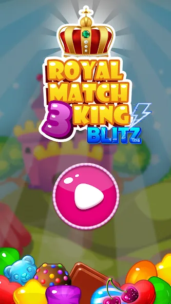 Скачать взлом Royal Match King [MOD: безлимитные монеты и жизни] — скриншот 1