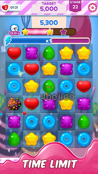 Скачать взлом Royal Match King [MOD: безлимитные монеты и жизни] — скриншот 5