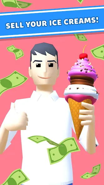 Скачать Ice Cream Inc. ASMR, DIY Games [MOD: безлимитные деньги и все рецепты открыты] на телефон — скриншот 2