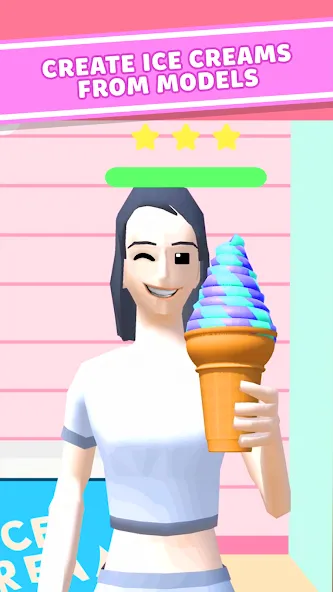 Скачать Ice Cream Inc. ASMR, DIY Games [MOD: безлимитные деньги и все рецепты открыты] на телефон — скриншот 3