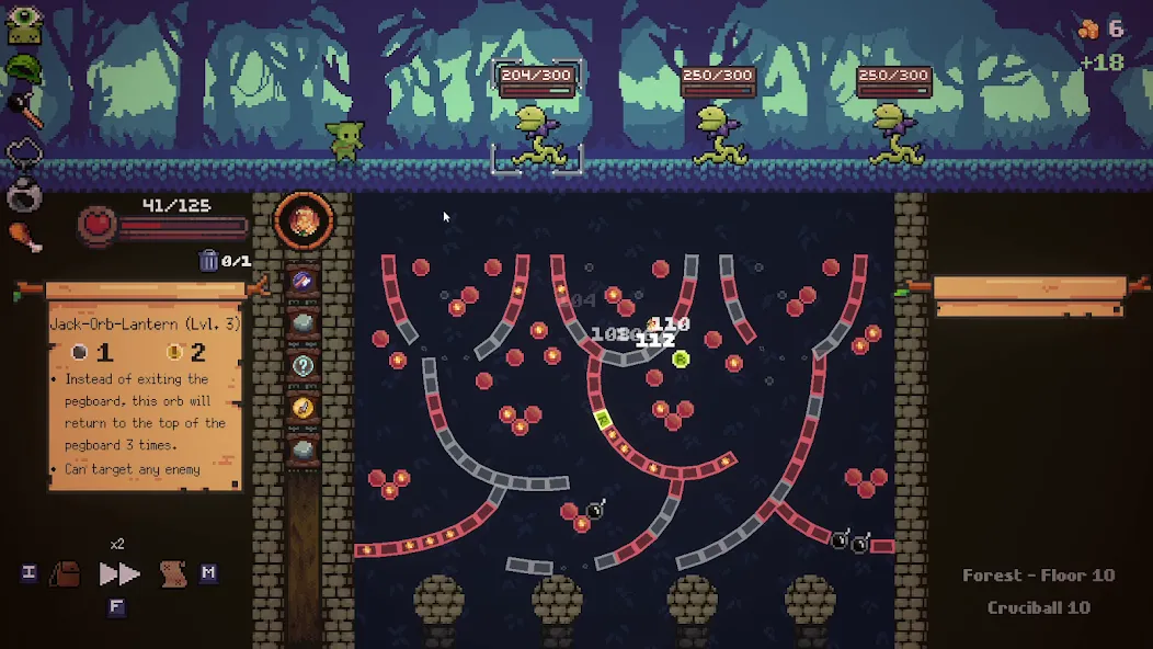 Скачать Peglin - A Pachinko Roguelike [MOD: безлимитные деньги и все улучшения] на телефон — скриншот 2