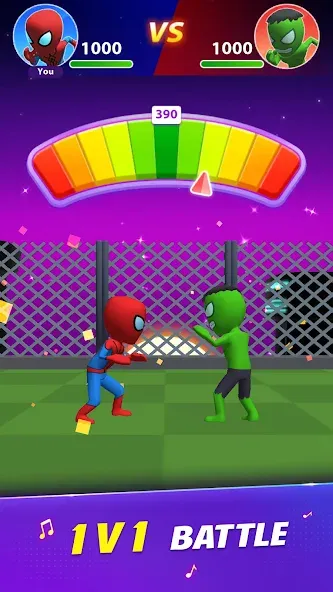 Взломанная Universe Hero 3D - Music&Swing [MOD: безлимитные монеты и все песни] на Андроид — скриншот 2