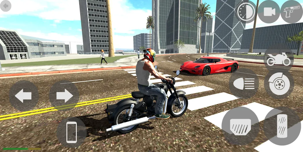Взломанная Indian Bikes Driving 3D [MOD: безлимитные деньги и все байки открыты] на Андроид — скриншот 3