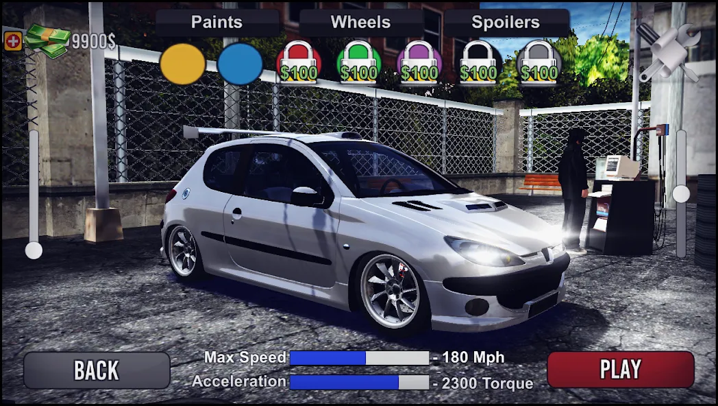 Скачать 206 Drift Simulator [MOD: безлимитные деньги и топовые машины] — скриншот 2