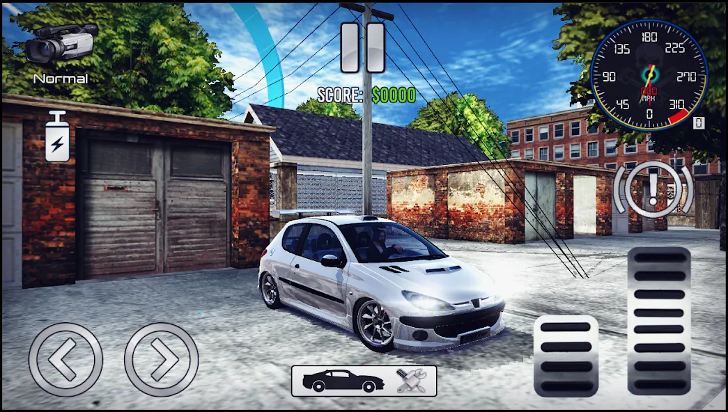 Скачать 206 Drift Simulator [MOD: безлимитные деньги и топовые машины] — скриншот 5