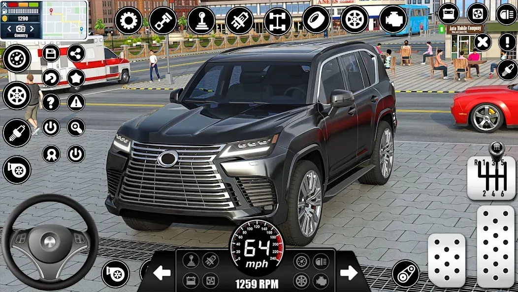Car Driving School : Car Games [MOD: безлимитные деньги и все машины открыты] на Андроид — скриншот 2