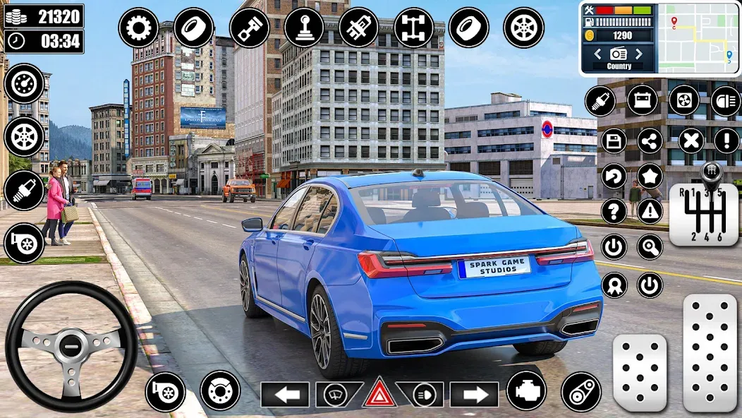 Car Driving School : Car Games [MOD: безлимитные деньги и все машины открыты] на Андроид — скриншот 4