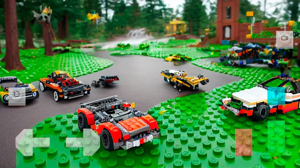 Скачать Block Car Wars Brick Car Crash [MOD: безлимитные деньги и все машины открыты] на телефон — скриншот 5