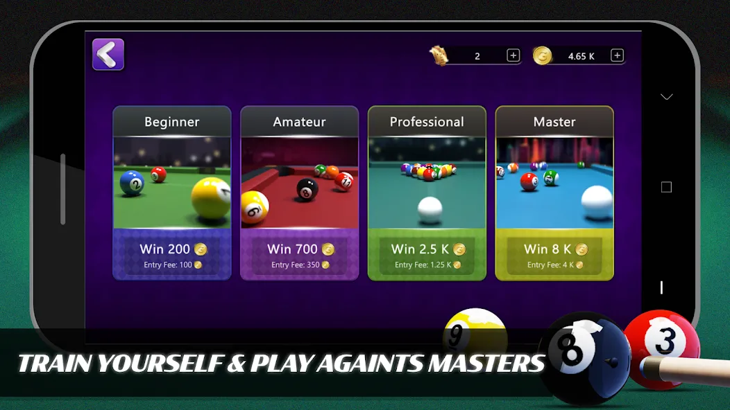 8 Ball Billiards Offline Pool [MOD: без рекламы и безлимитные монеты] последняя версия — скриншот 2