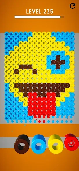 Скачать взлом Hama Beads: Colorful Puzzles [MOD: безлимитные подсказки и все пазлы открыты] — скриншот 1