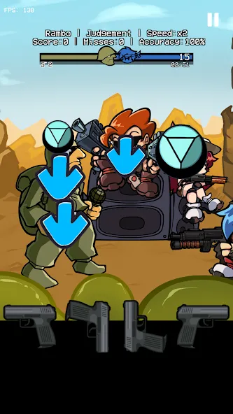Beat VS PROJECT MSG Rebirth V1 [MOD: открыты все уровни и песни] — Скачать бесплатно (APK) — скриншот 1