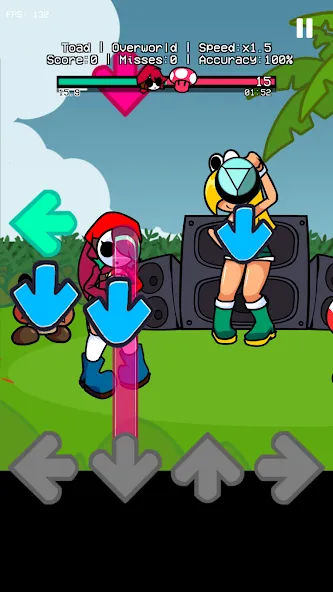 Beat VS PROJECT MSG Rebirth V1 [MOD: открыты все уровни и песни] — Скачать бесплатно (APK) — скриншот 2