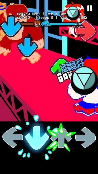 Beat VS PROJECT MSG Rebirth V1 [MOD: открыты все уровни и песни] — Скачать бесплатно (APK) — скриншот 3