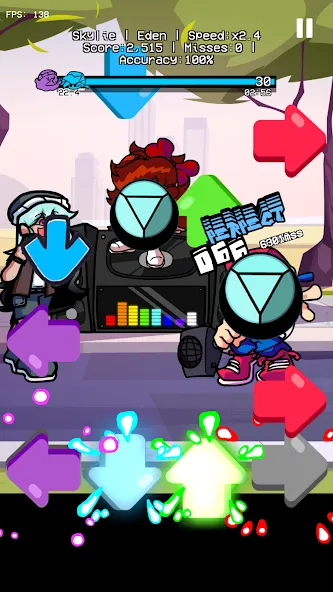 Beat VS PROJECT MSG Rebirth V1 [MOD: открыты все уровни и песни] — Скачать бесплатно (APK) — скриншот 5