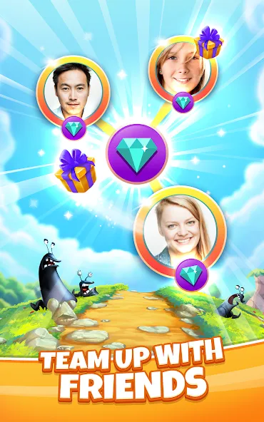 Match 3 Game - Fiends Stars [MOD: безлимитные жизни и усилители] (Бесплатно / APK) — скриншот 5