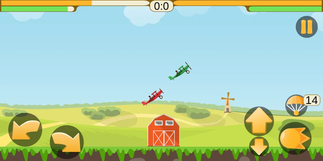 Скачать Hit The Plane - bluetooth game [MOD: много жизней и усиленный урон] на телефон — скриншот 1