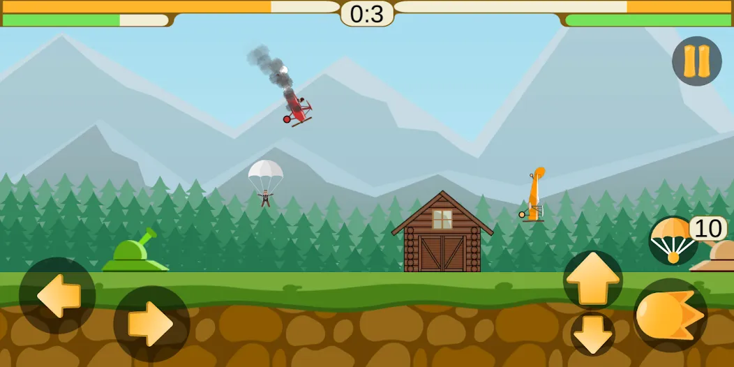 Скачать Hit The Plane - bluetooth game [MOD: много жизней и усиленный урон] на телефон — скриншот 3