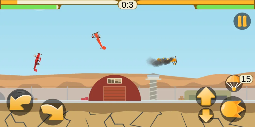 Скачать Hit The Plane - bluetooth game [MOD: много жизней и усиленный урон] на телефон — скриншот 4