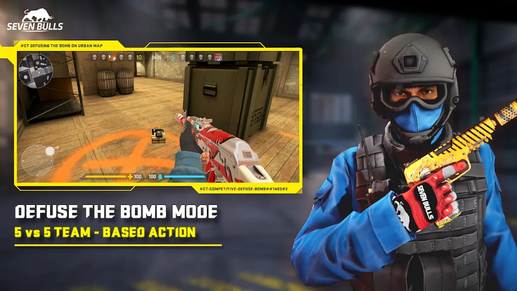 Counter Attack Multiplayer FPS [MOD: много денег и всё открыто] последняя версия — скриншот 2