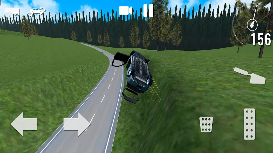 Скачать Car Crash Simulator: Accident [MOD: реалистичные аварии без ограничений] на телефон — скриншот 2