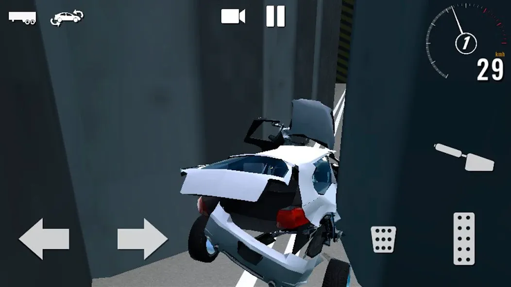 Скачать Car Crash Simulator: Accident [MOD: реалистичные аварии без ограничений] на телефон — скриншот 3