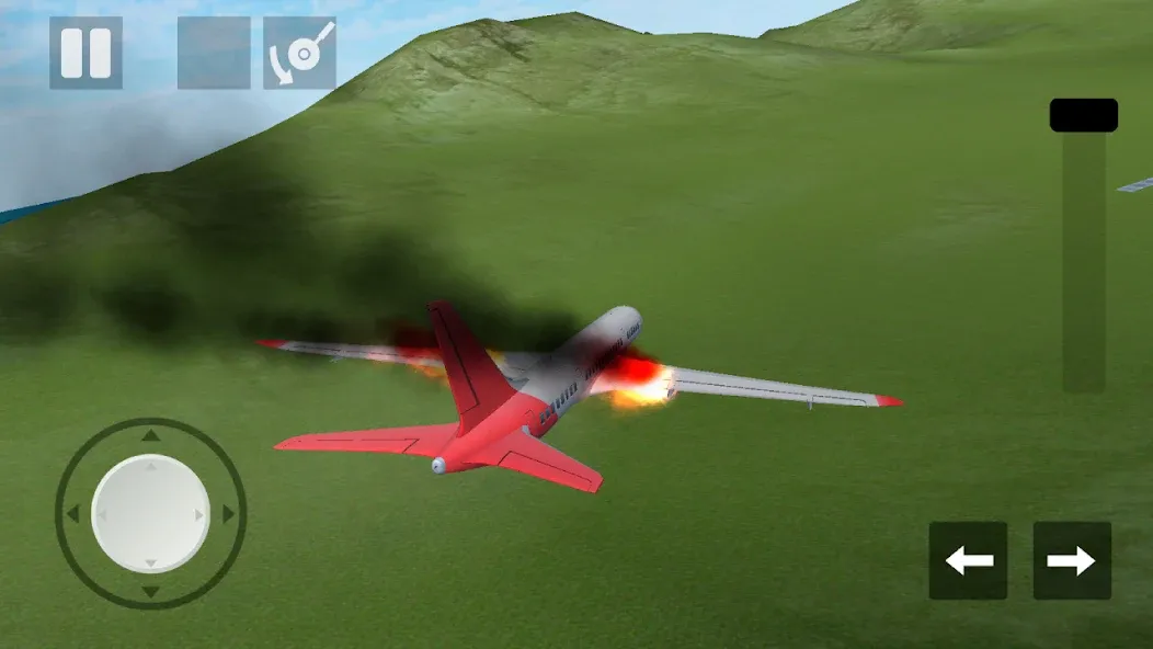 Plane Crash: Flight Simulator [MOD: безлимитные деньги и все самолёты открыты] (Бесплатно / APK) — скриншот 1