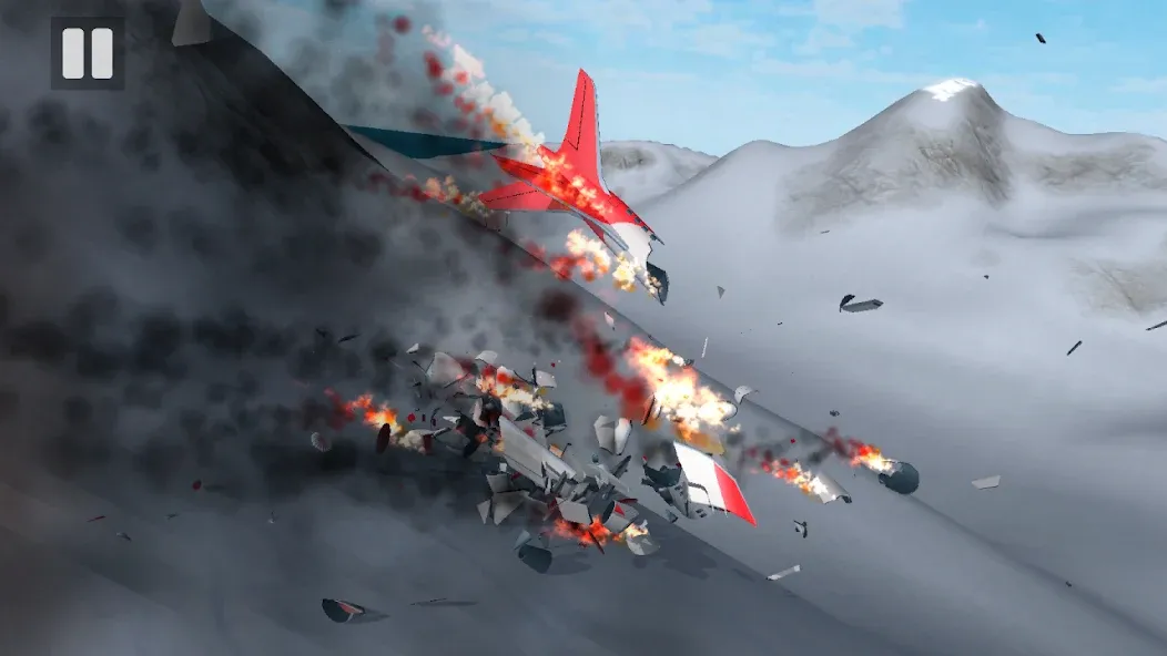 Plane Crash: Flight Simulator [MOD: безлимитные деньги и все самолёты открыты] (Бесплатно / APK) — скриншот 3