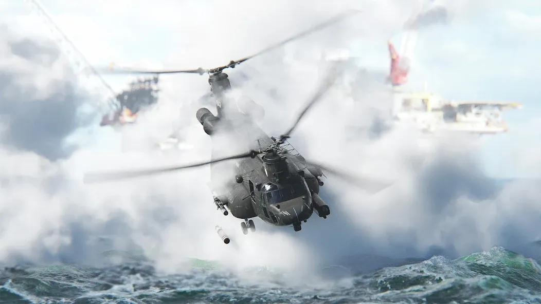 Скачать Modern Warships: Naval Battles [MOD: безлимитные деньги и боеприпасы] — скриншот 5