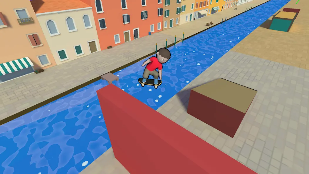 Скачать Skate King: Skateboard Stunts [MOD: безлимитные деньги и все трюки открыты] — скриншот 4