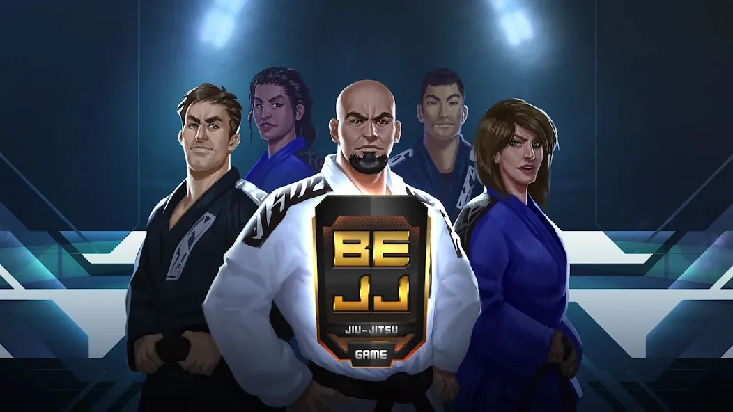 BeJJ: Jiu-Jitsu Game [MOD: разблокированы все бойцы и режимы] на Андроид — скриншот 1