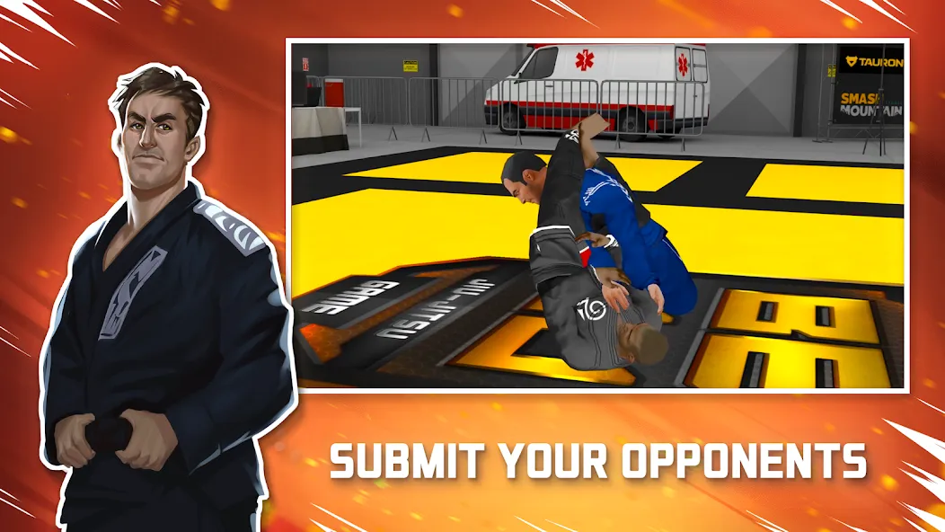 BeJJ: Jiu-Jitsu Game [MOD: разблокированы все бойцы и режимы] на Андроид — скриншот 4